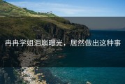 冉冉学姐泪崩曝光，居然做出这种事