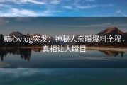 糖心vlog突发：神秘人亲曝爆料全程，真相让人瞠目